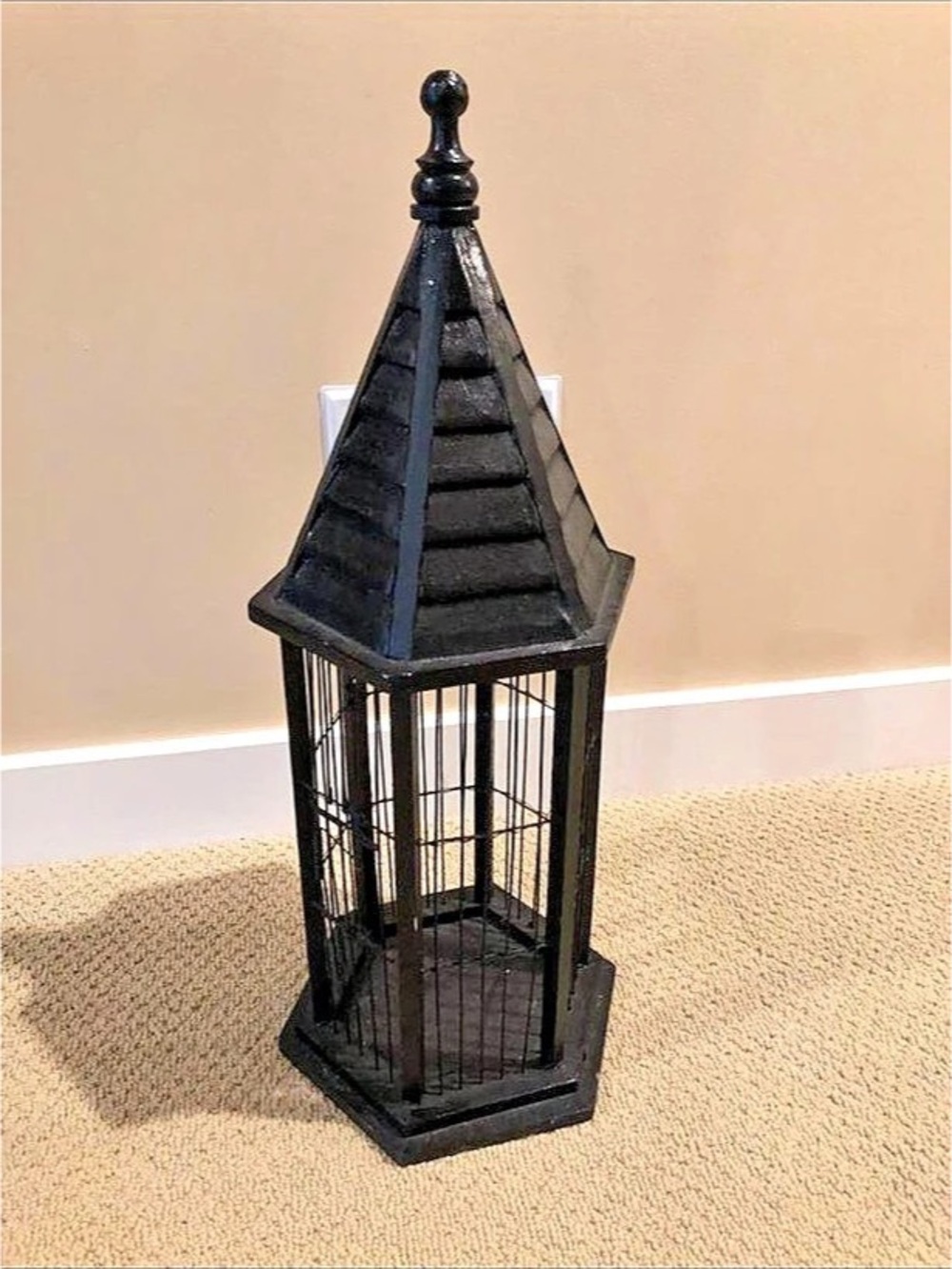 Black Decorative Lantern